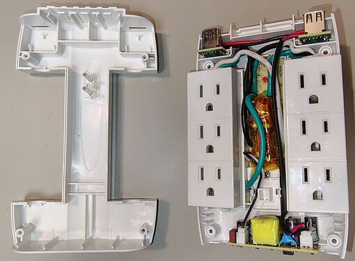 12-003-7MS opened following removal of the enclosure screws.