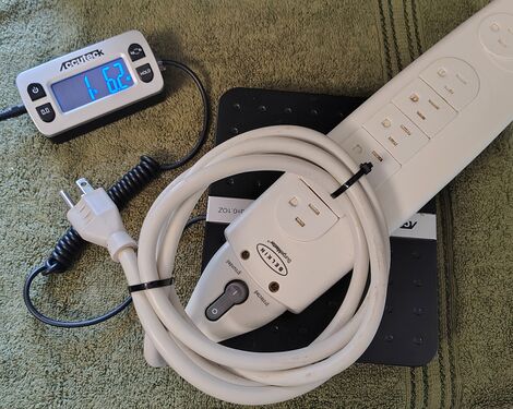 Weight measurement of the documented example.