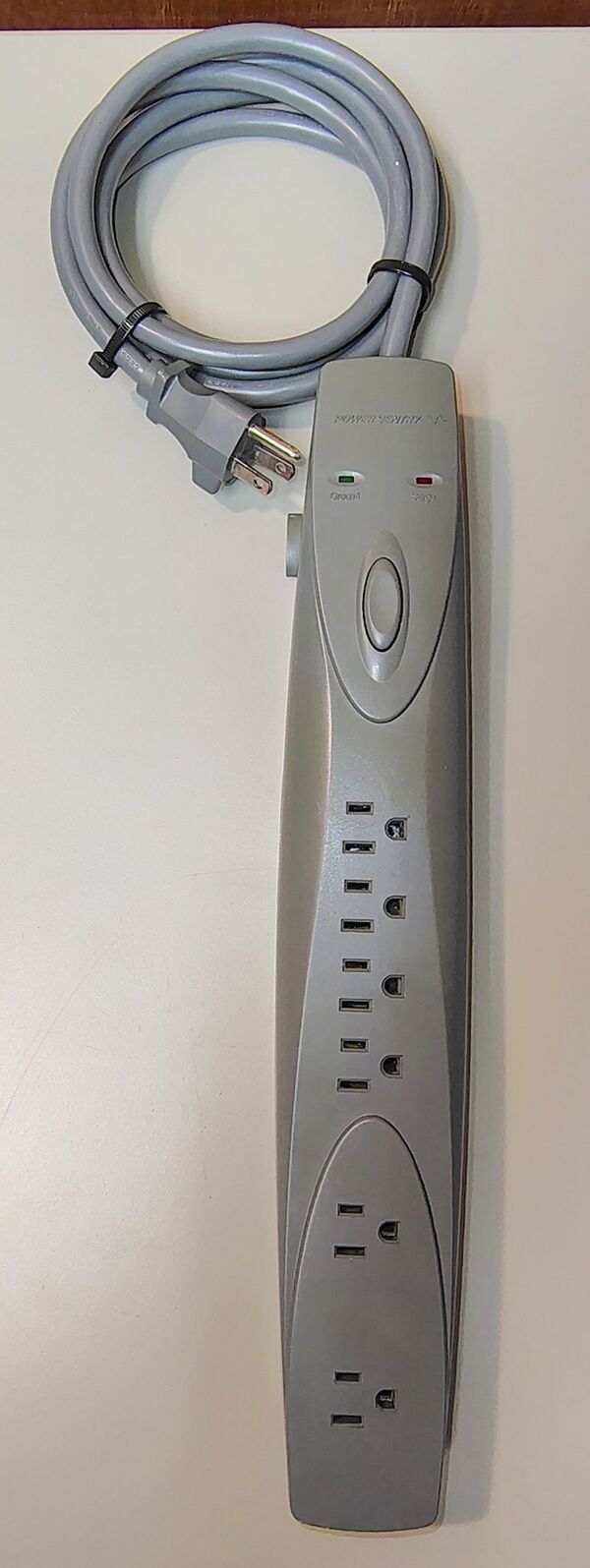 Documented PowerSentry Model 626 surge protector.