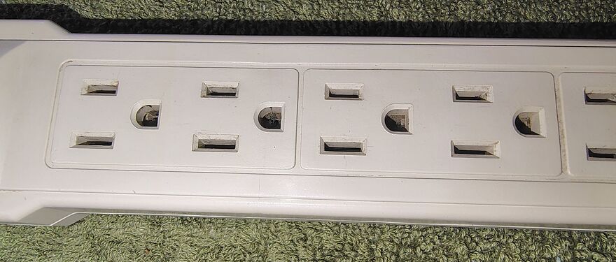 Center outlet section.