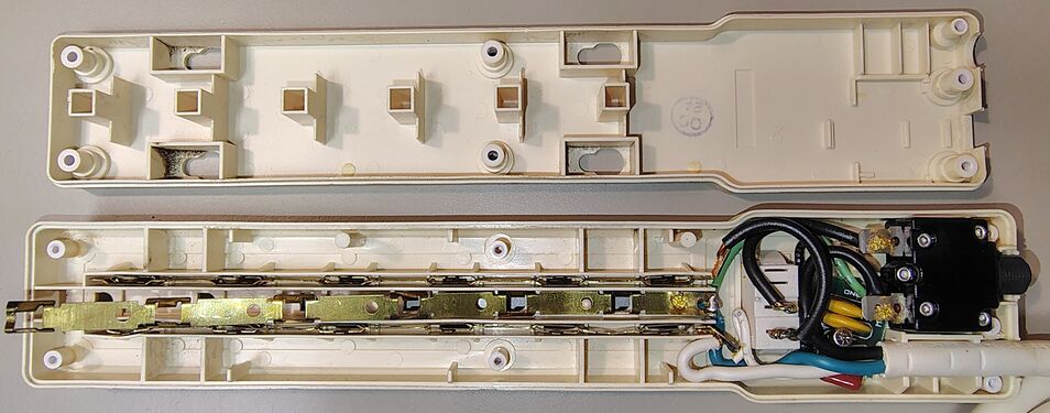 61-2140 opened following removal of the enclosure screws.