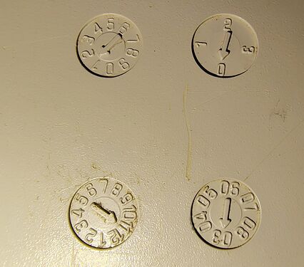 Underside production date wheels.