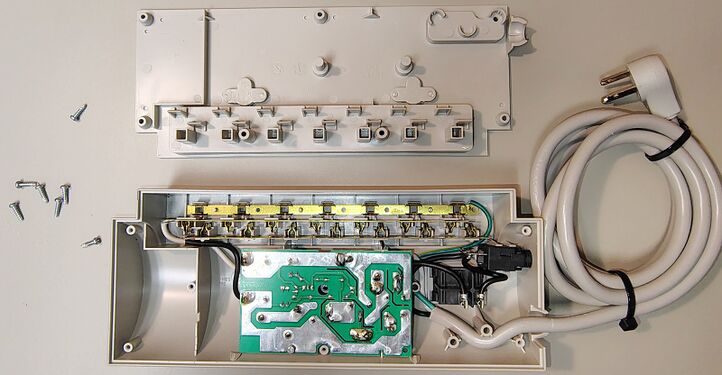 PRO7 opened following removal of the enclosure screws.