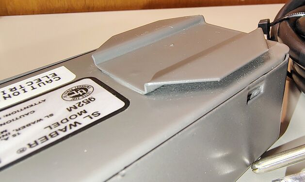 Additional detail of the underside mounting structure incorporated into the enclosure design.