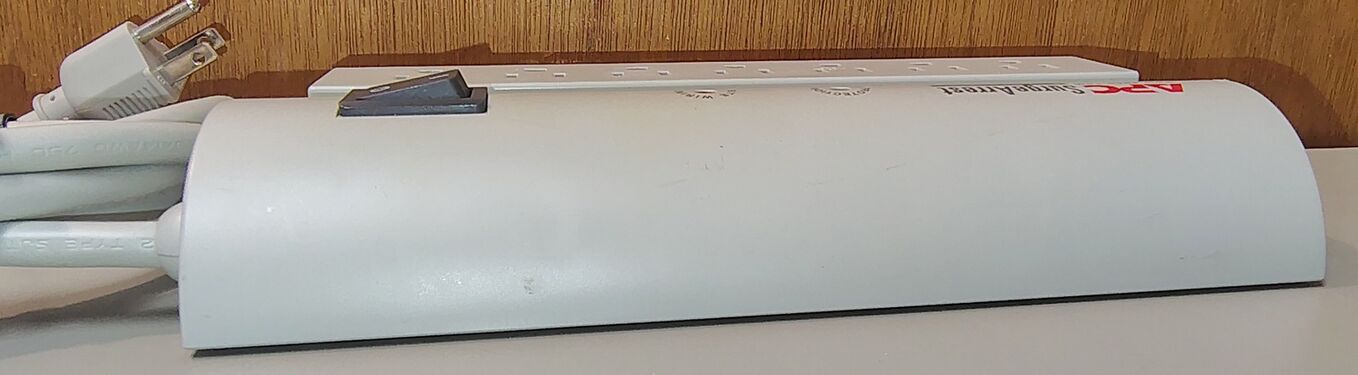 Opposite side profile showing the smooth enclosure design and switch housing.