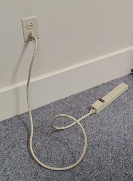 Installed in its final service location prior to retirement.