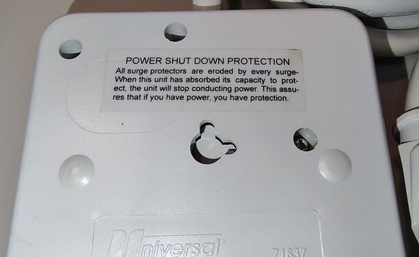 Power Shut Down Protection feature description.