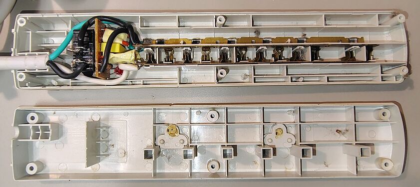 71641 opened following removal of the enclosure screws.