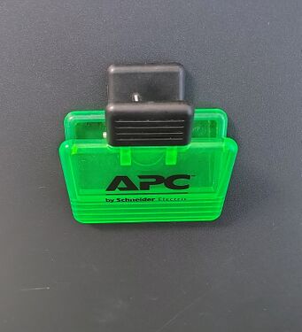 Clip attached to the side of a computer chassis.