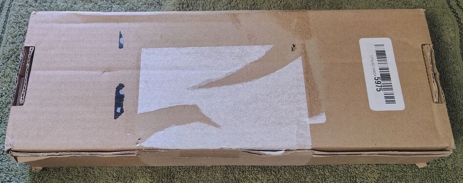 Reverse side of the Amazon Resale product box.