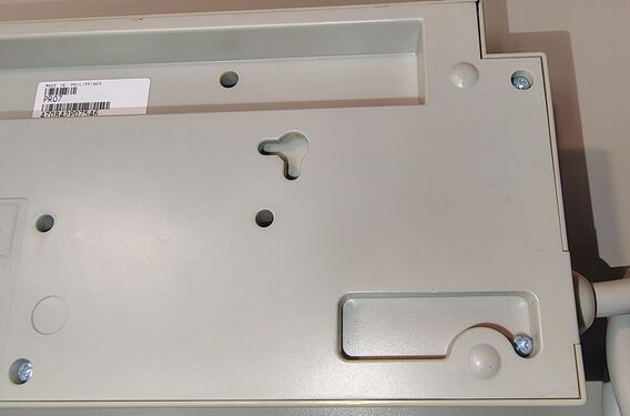 Cord-entry end and mounting provisions.