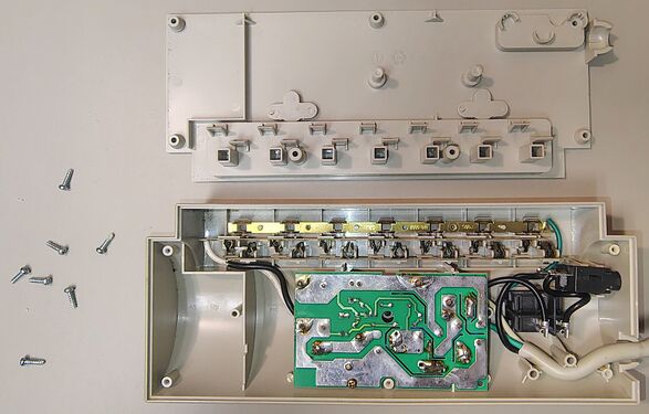 PRO7 opened following removal of the enclosure screws.