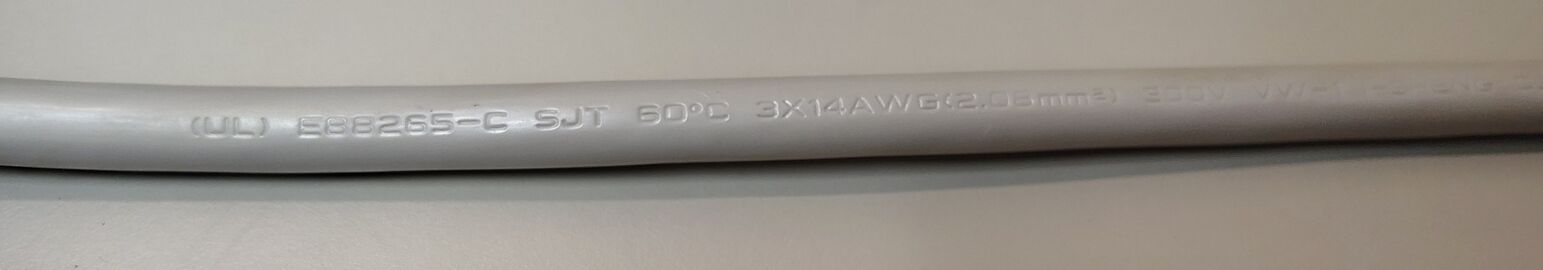 I-SHENG SJT 14/3 cord assembly from APC PRO7 (2017).
