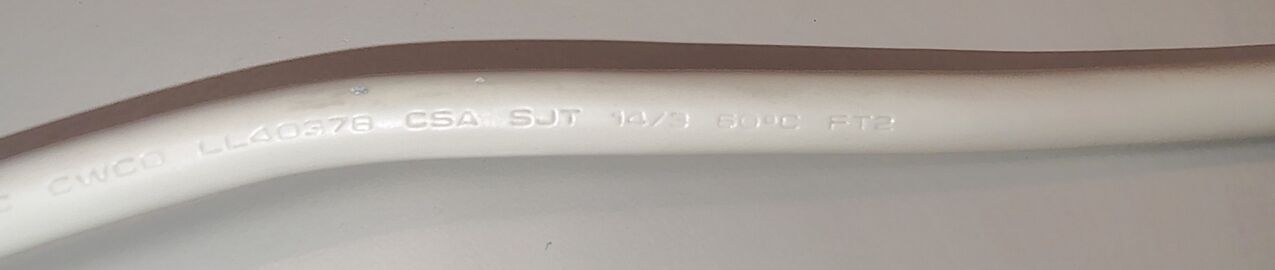 CSA LL40876 certification marking and FT2 rating.