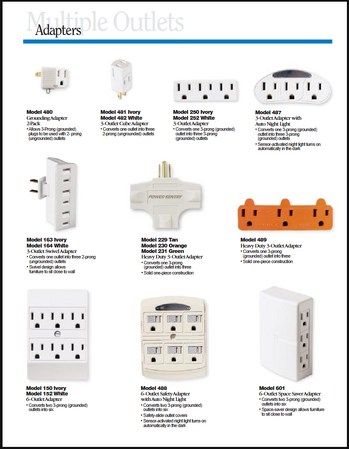 PowerSentry power strips and power centers (June 2003).